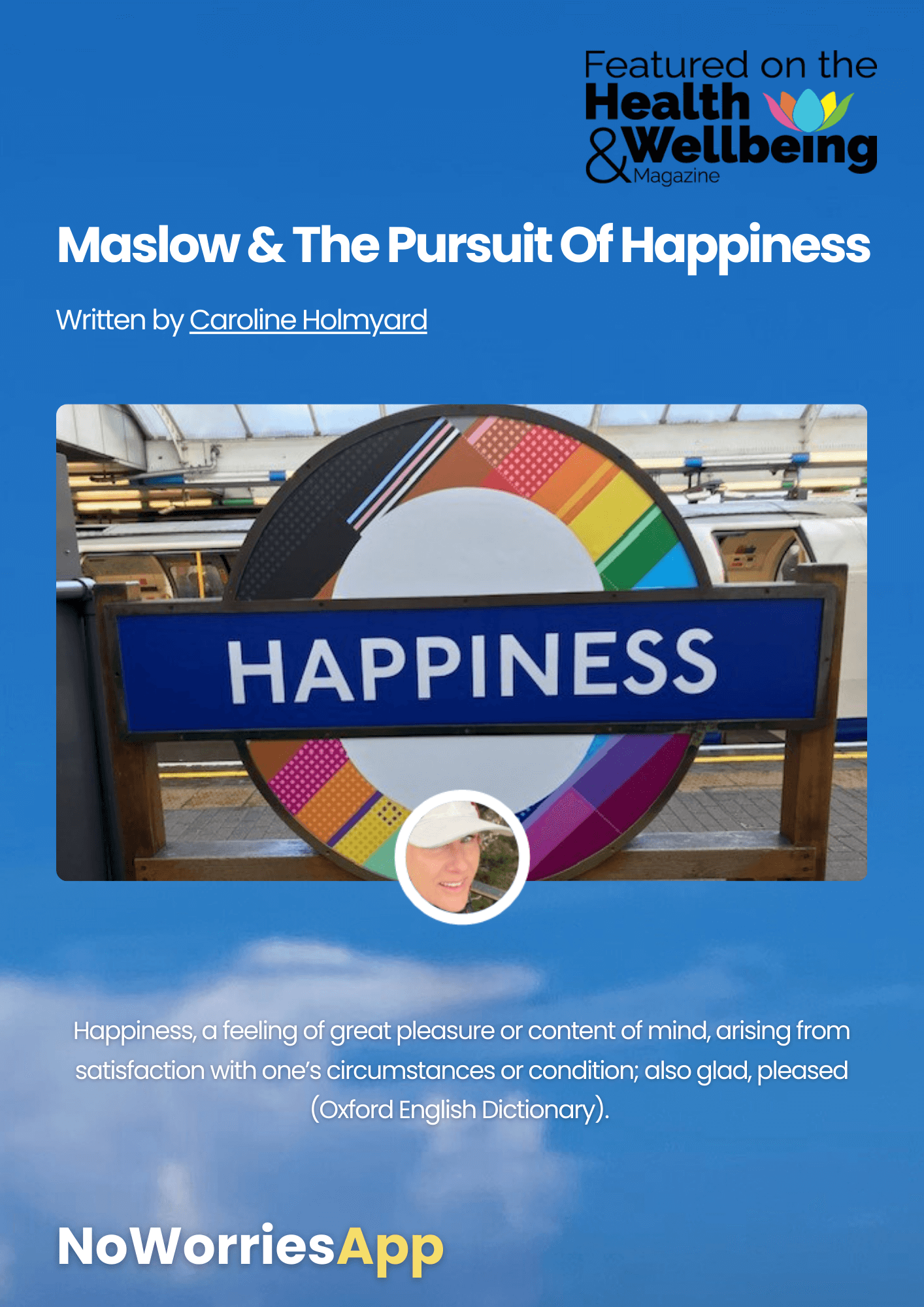 Maslow & The Pursuit Of Happiness